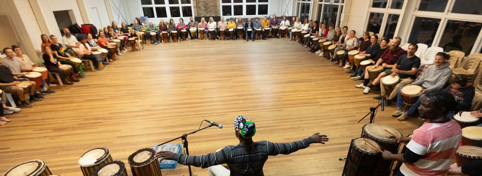 Large djembe class