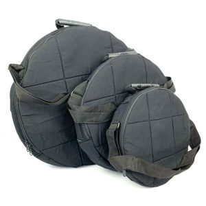 Frame drum bag with over-shoulder strap – side detail