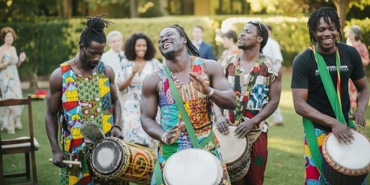 Wedding performances for reception