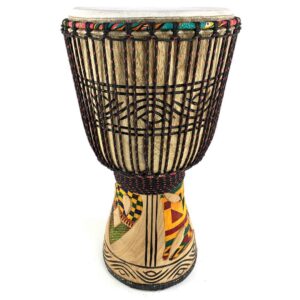 12" Ghana Djembe - Drazzie